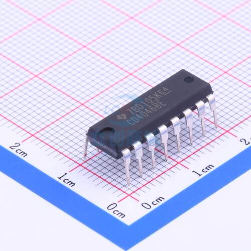 时钟发生器/频率合成器/PLL CD4046BE PDIP-16 TI 全新原装进口