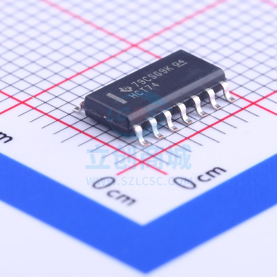 触发器 SN74HCT74DRG4 SOIC-14_150mil TI 全新原装进口