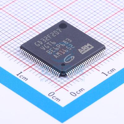 单片机(MCU/MPU/SOC) GD32F207VGT6 LQFP-100_14x14x05P 全新原装