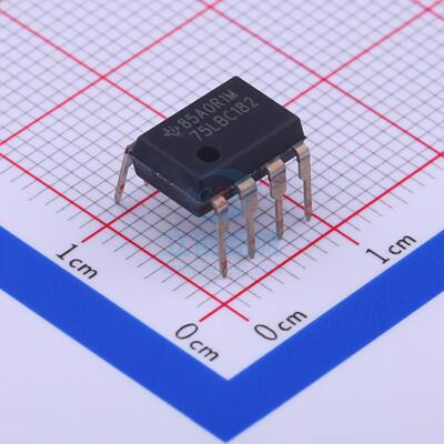 RS-485/RS-422芯片 SN75LBC182P PDIP-8 TI 全新原装进口