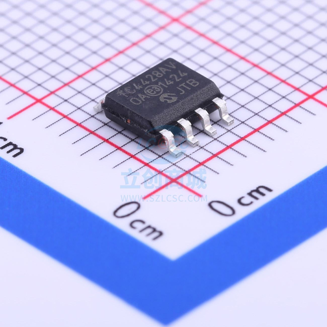 栅极驱动IC TC4428AVOA SOIC-8_150mil MIC 全新原装进口