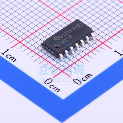 比较器 LM239DRG3 SOIC-14_150mil TI 全新原装进口