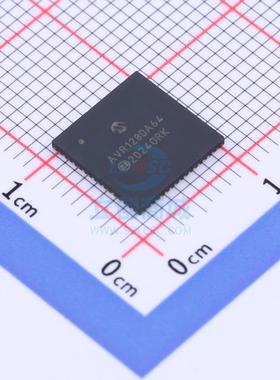 单片机(MCU/MPU/SOC) AVR128DA64T-I/MR VQFN-64(9x9) MIC 全新原