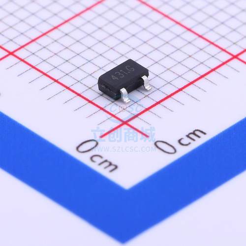 电压基准芯片 TL431G-AE3-R SOT-23(SOT-23-3) UTC(友顺)