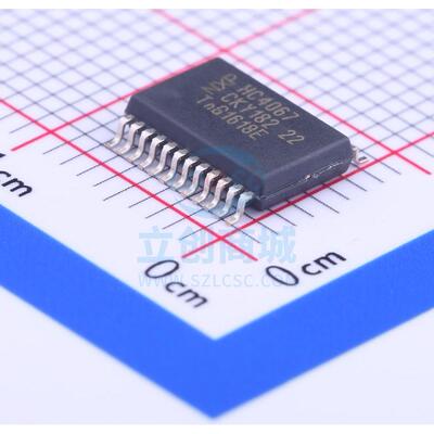 模拟开关/多路复用器 74HC4067DB,118 SSOP-24_208mil 全新原装进