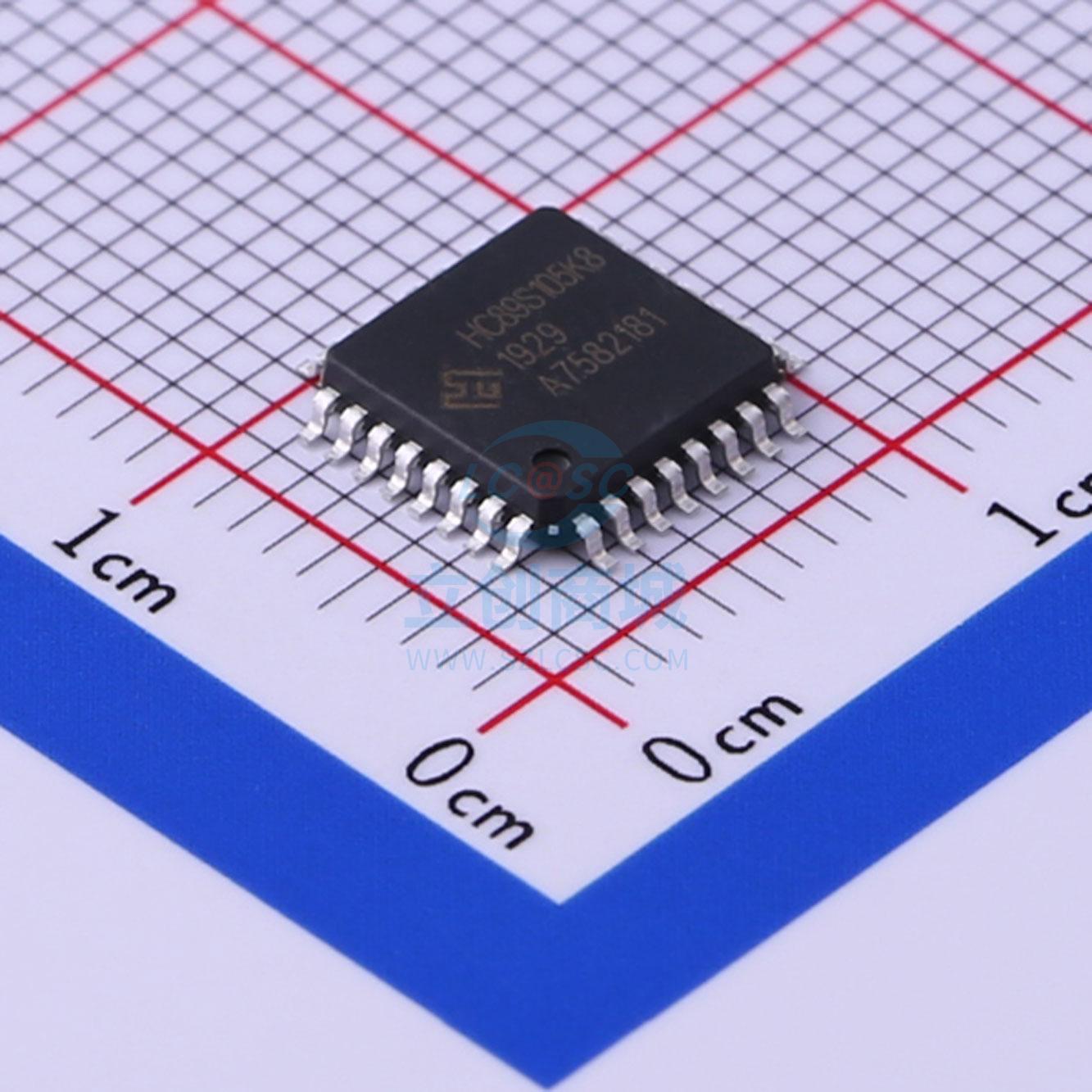 单片机(MCU/MPU/SOC) HC89S105K8T6 LQFP-32 holychip(芯圣电子)
