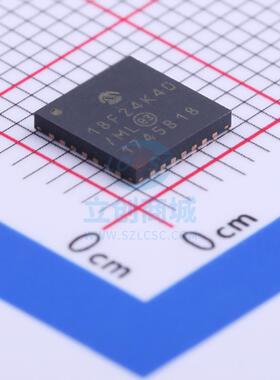 单片机(MCU/MPU/SOC) PIC18F24K40T-I/ML QFN-28 MIC 全新原装进