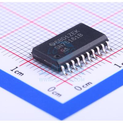 缓冲器/驱动器 SN75161BDW SOIC-20_300mil TI全新原装进口