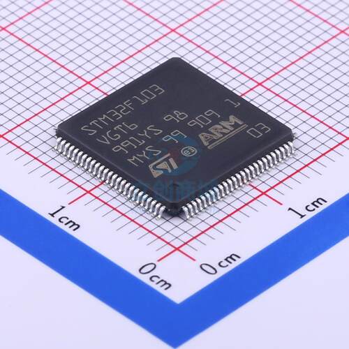 单片机(MCU/MPU/SOC) STM32F103VGT6 LQFP-100_14x14x05P ST 全新