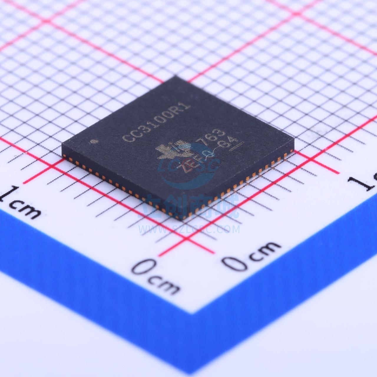 无线收发芯片 CC3100R11MRGC VQFN-64 全新原装现货
