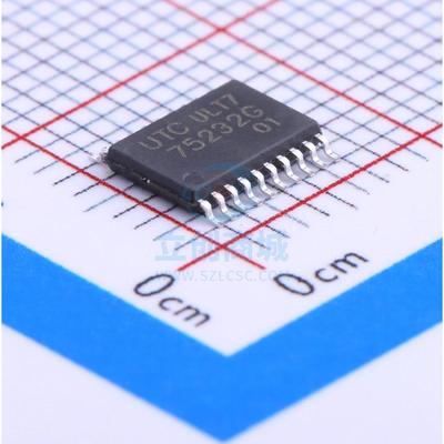 RS232芯片 75232G-P20-R TSSOP-20 UTC(友顺)