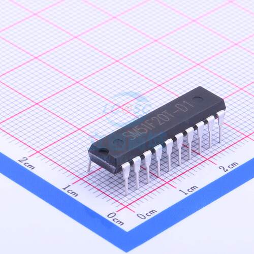 单片机(MCU/MPU/SOC) SM51F20TD1 DIP-20 SINOMICON(中基国威)