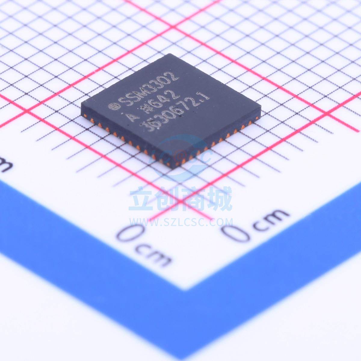 音频功率放大器 SSM3302ACPZ LFCSP-10 全新原装进口