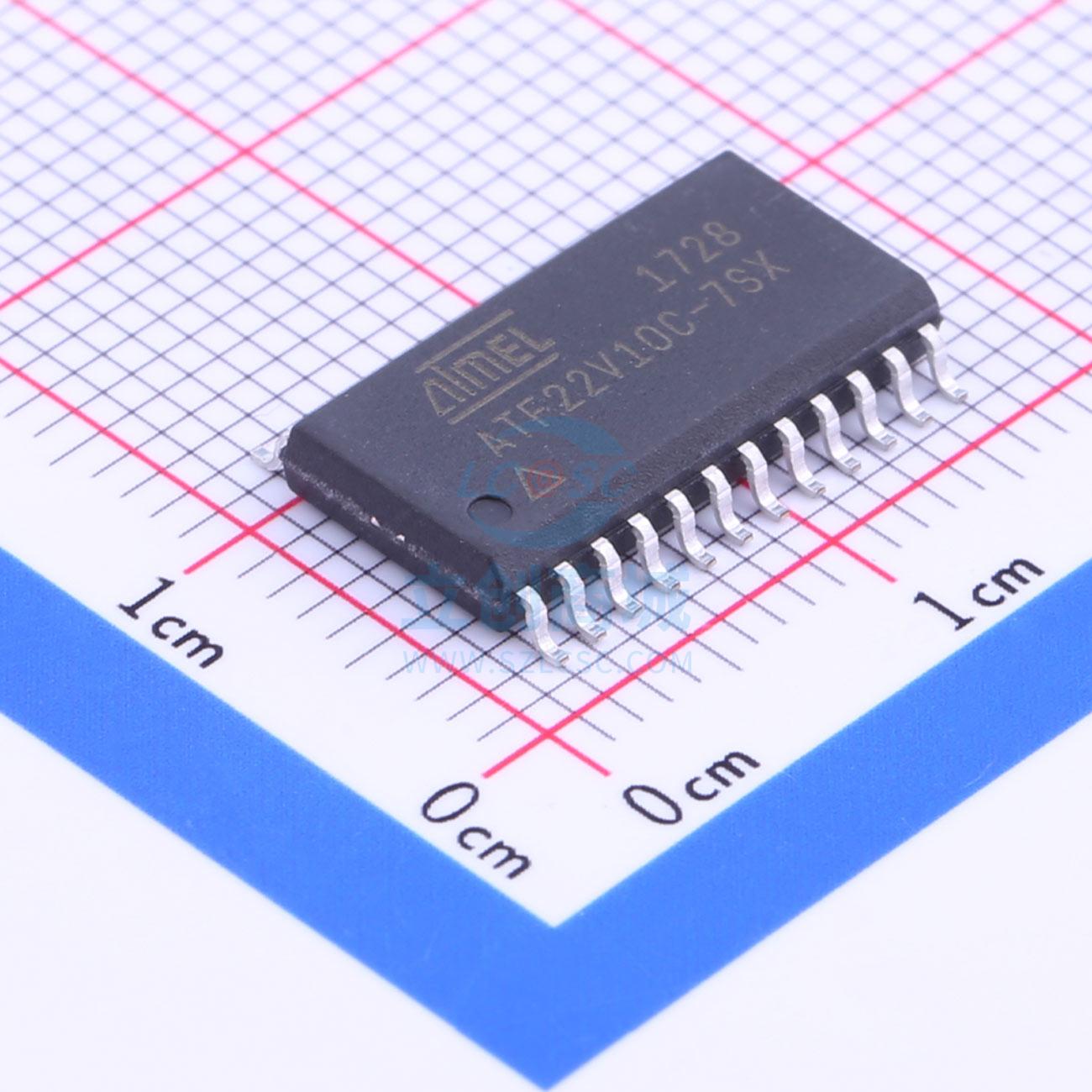 可编程逻辑器件(CPLD/FPGA) ATF22V10C-7SX SOIC-24 MIC 全新原装