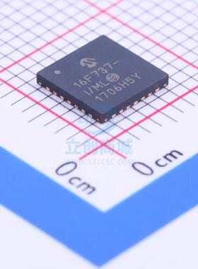 单片机(MCU/MPU/SOC) PIC16F737-I/ML QFN-28 MIC 全新原装进口