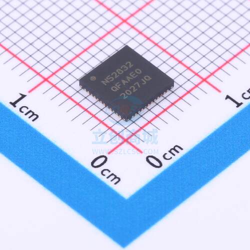 无线收发芯片 NRF52832-QFAA-R7 QFN-48(6x6) NORDIC