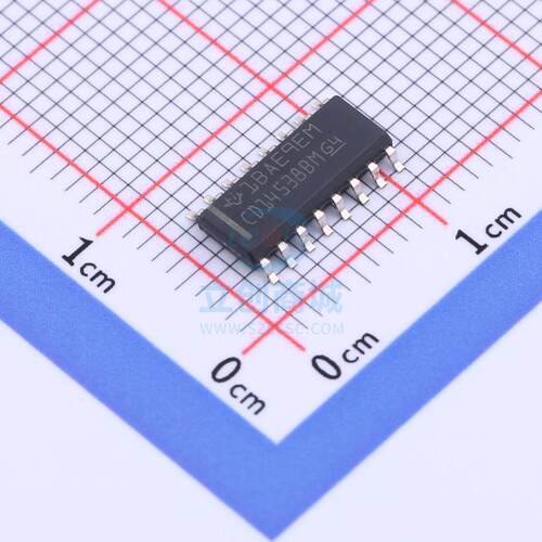 单稳态多谐振荡器 CD14538BMT SOIC-16 TI()
