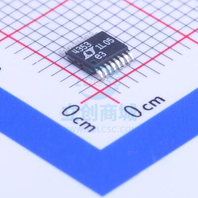 功率电子开关 LTC4353IMS#PBF MSOP-16 ADI 全新原装正品
