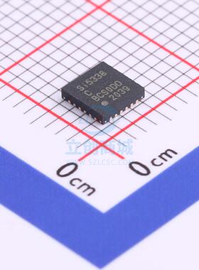 时钟发生器/频率合成器/PLL SI5338C-B-GMR QFN-24 全新原装进口