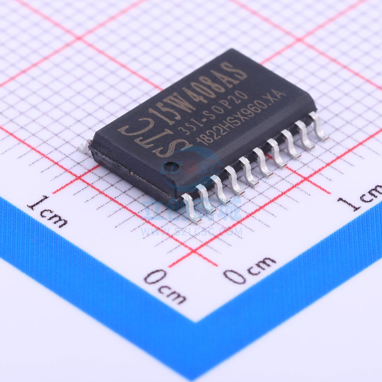 单片机(MCU/MPU/SOC) STC15W408AS-35I-SOP20 SOP-20_300mil  全