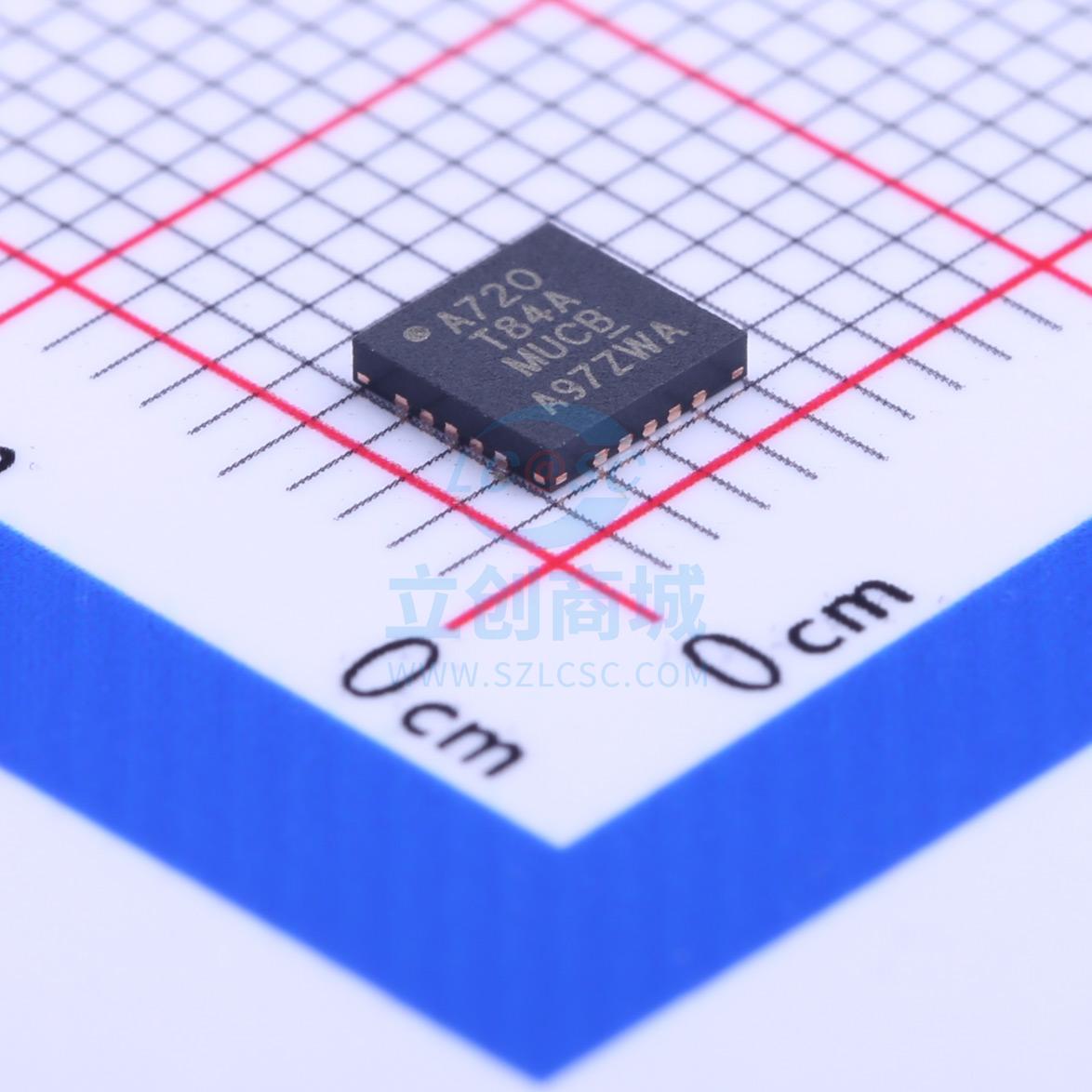 单片机(MCU/MPU/SOC) ATTINY84A-MUR QFN-20_4x4x05P MIC 全新原