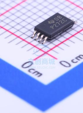 运算放大器 TLC272CPW TSSOP-8(3x4.4x0.65） TI 全新原装进口