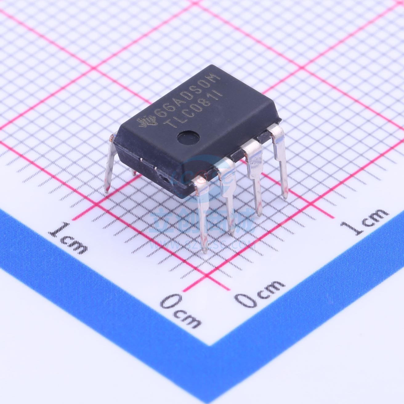 运算放大器 TLC081IP PDIP-8 TI()