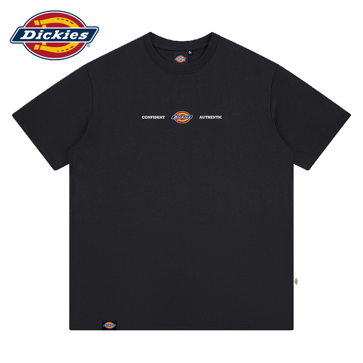 Dickies迪克斯短袖男夏季2026新款ins潮牌宽松纯棉半袖t恤五分袖