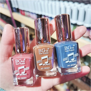 新品网红油性不可剥指甲油免烤快干跨境学生裸色不可撕拉甲油