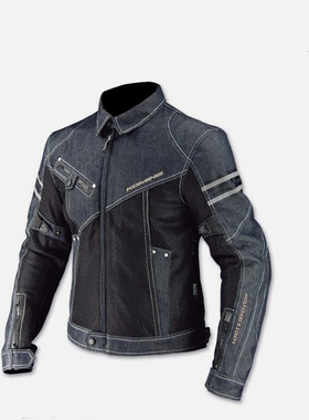 牛仔衣 赛车服摩托车骑手夏季骑行服JK－006