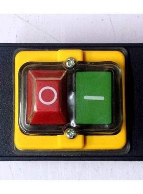 CK31 400VAC 3相磁力自锁开关 三相切割机启动停止按钮 7脚 6脚