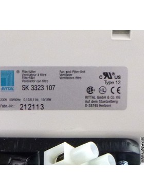 德国RITTAL SK3323107/100 SK3322107/100 威图机柜散热风扇