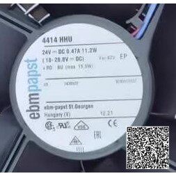 4414HHU 24V 11.2W 全新德国ebmpapst 12038轴流风扇12CM