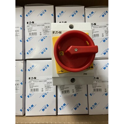全新伊顿金钟穆勒隔离凸轮开关 EATON T0-3-15680/I1/SVB 实拍