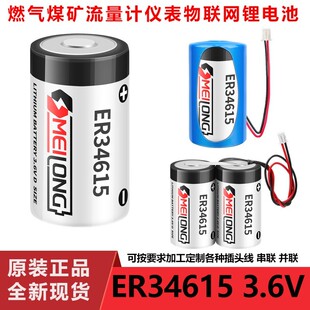 OMEILONG ER34615燃气煤矿流量计仪表3.6V智能专用锂电池物联网