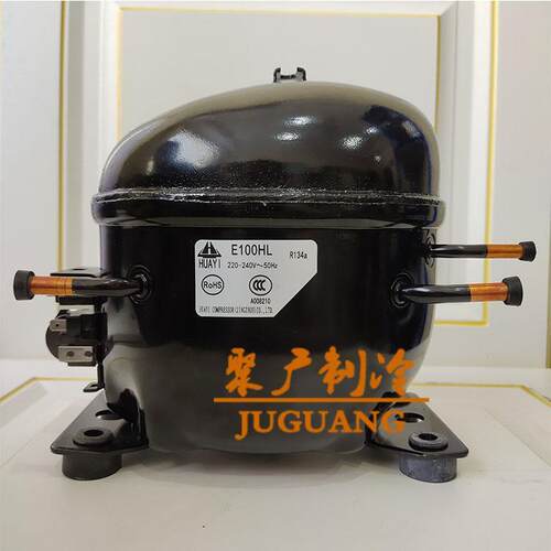 全新R134a压缩机 E80HL E100HL E110HL E130HL冰柜冷柜压缩机