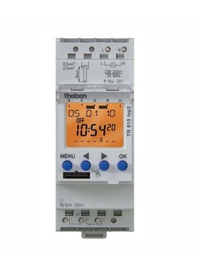 德国泰邦定时开关 THEBEN TR610 TOP2 TR611TOP3 时控开关 定时器
