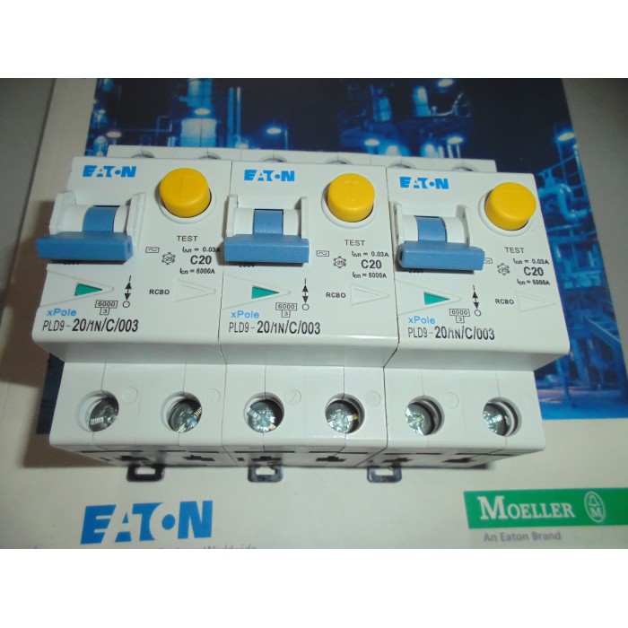 全新伊顿金钟穆勒断路器EATON PLD9-20/1N/C/003空气开关 现货