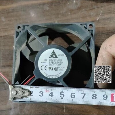 原装台达 EFB0824EH/SH 8025/8CM 24V 0.21A 双滚珠变频器风扇