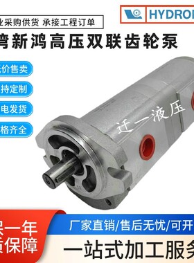 台湾新鸿HGP-33A-F25/25R双联齿轮泵66R 1414R 1919R 2828R 3030R