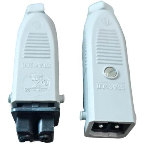 STAS200 STAK200原装赫斯曼2P插头插座灰色带线JB-500 005071204