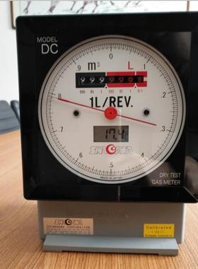 日本品川sinagawa干式气体流量计DC-1C指针容积式DCDA-2C/DC-5C