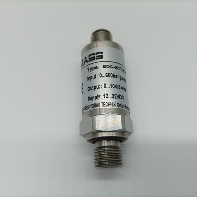 EDC-B17-B-BT-C-025-M12 600Bar 压力传感器压铸机德玛仕DMASS
