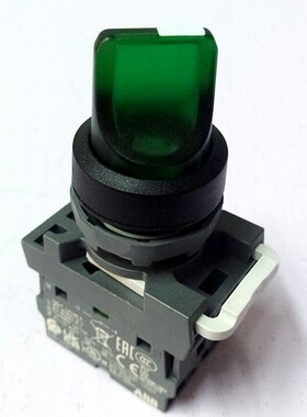 正品ABB MCB-10 -01 2位 3位 红色 绿色带灯旋钮 2档3档转换开关