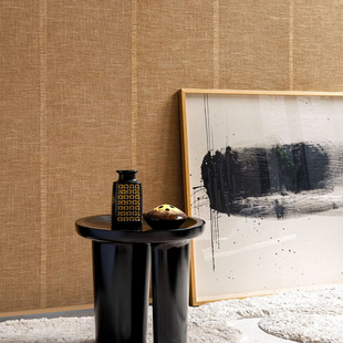 日式亚麻植物草编墙纸吊顶柜门全屋定制装饰新中式东南亚装修材料