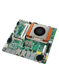 intel mini itx主板一体机工控主板LVDS 全新超薄