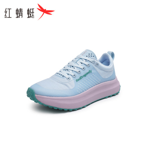 REDDRAGONFLY/红蜻蜓女士休闲松糕底防滑透气运动小白鞋BX5500004