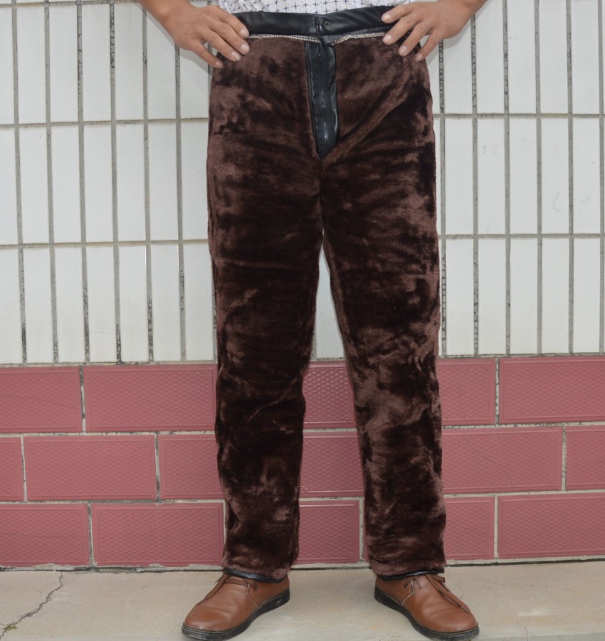 Pantalon cuir homme droit pour hiver - Ref 1495041 Image 2