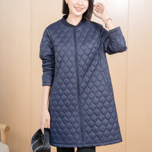 百搭吉利格夹棉外套5076 女棒球领拉链门襟韩版 YUN韫2024冬季 新款