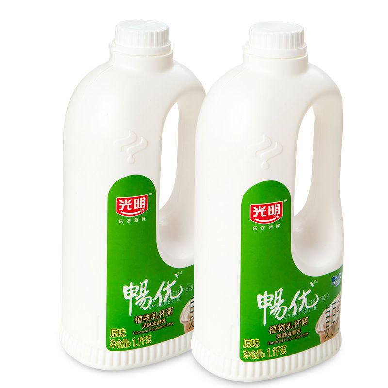 Bright Vat yogurt 1100gx2 Barrel /1 flavor Fermented milk Original flavor yogurt Vat yogurtin the Coffee/Oatmeal/Chongyin , Dairy , Yogurt  category - from Buy2taobao.com to provide professional Taobao agent buy service